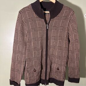 NICE Ralph Lauren LRL Long Sleeve Full Zip Sweater Jacket - Women's 2X- Sharp!